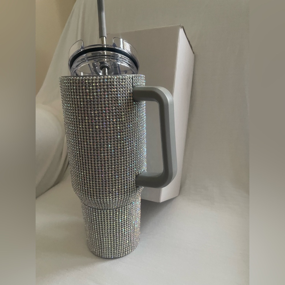 Rhinestone Tumbler with Straw - simply southern